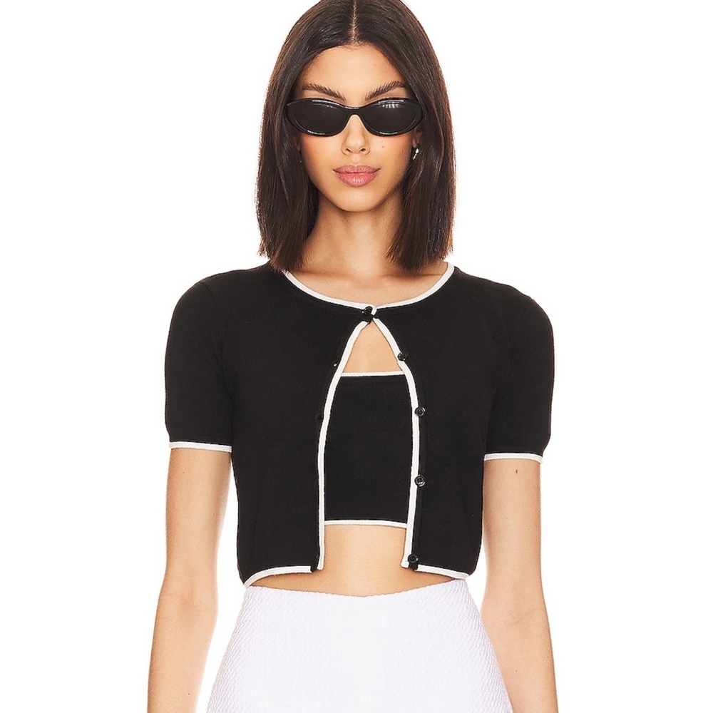 Major Elle Cropped Sweater Set